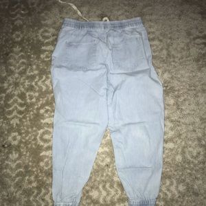 drawstring capri pants